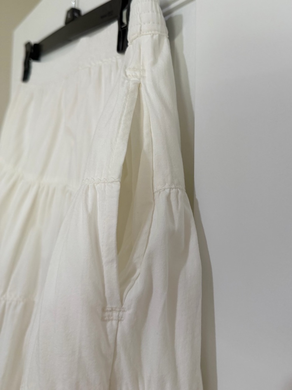 Free People In Swing White Midi Skirt | Size Small - Picture 10 of 14